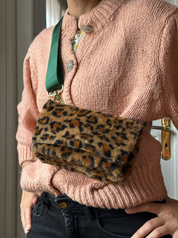 SALE | So Soft Leopard ROSA Bag (Belt & Strap NOT INCLUDED)