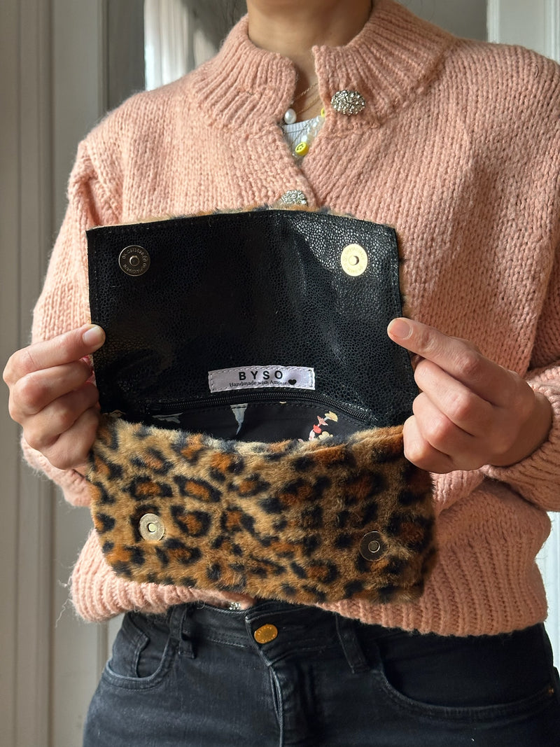 IT'S WINTER TIME  | So Soft Leopard ROSA Bag (Belt & Strap NOT INCLUDED)