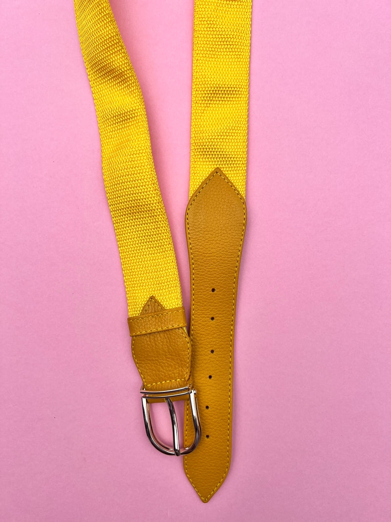 Yellow ROSA BELT (81 - 90 cm)