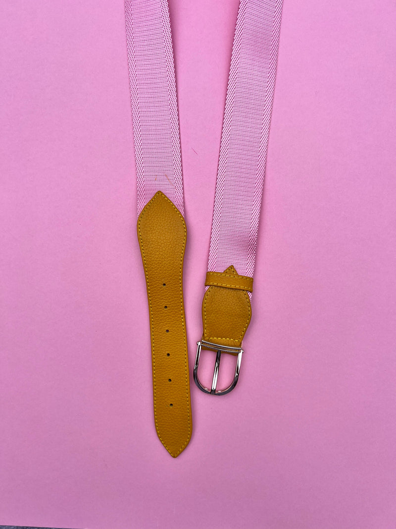 ROSA BELT | Pink & yellow Belt (82 - 92 cm)