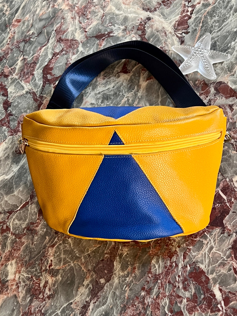 WINTER WONDER | XL Yellow & Royal Blue BySoBumBag