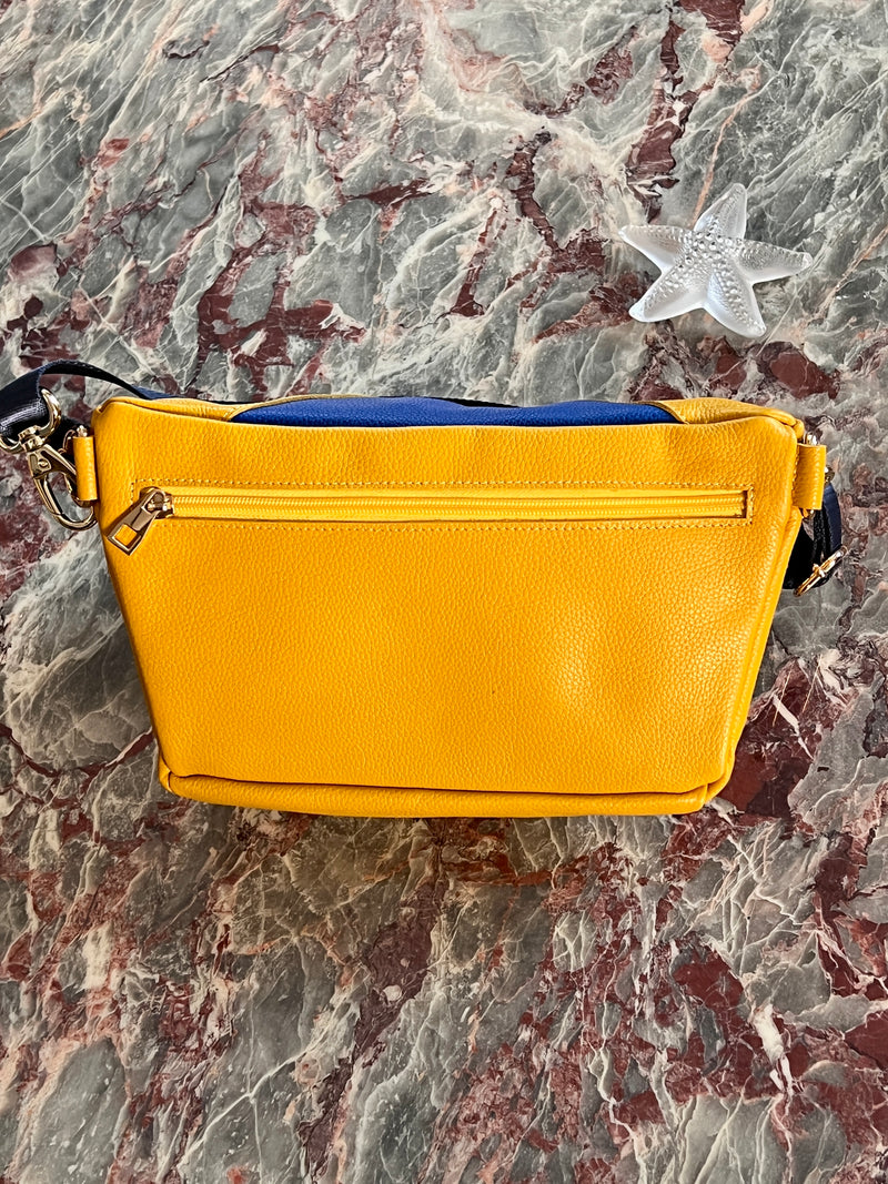 WINTER WONDER | XL Yellow & Royal Blue BySoBumBag