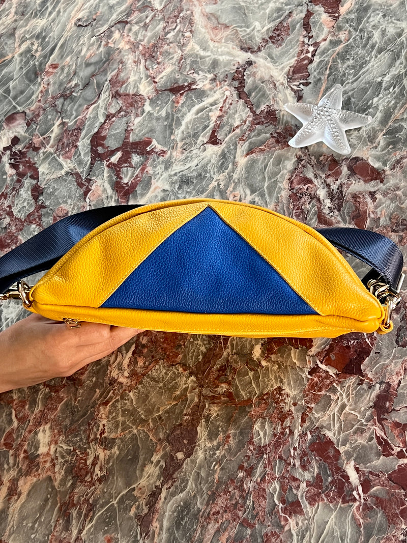 WINTER WONDER | XL Yellow & Royal Blue BySoBumBag