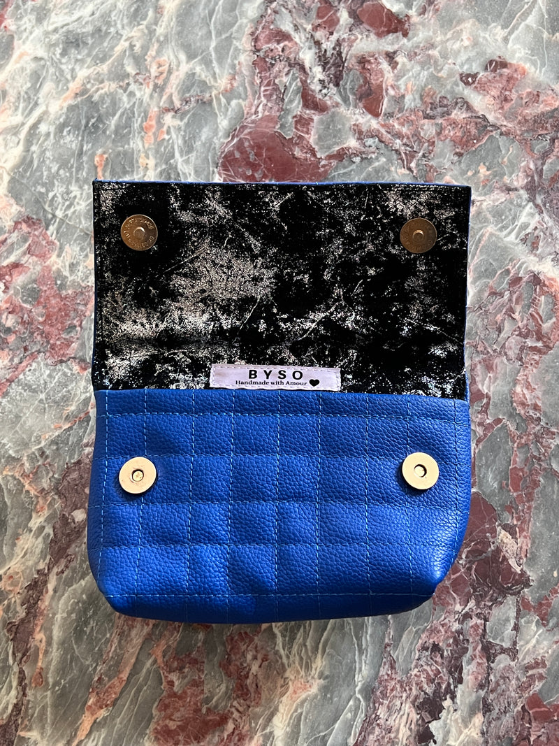 WINTER WONDER | Royal Blue Quilted ROSA Bag (Belt & Strap NOT INCLUDED)