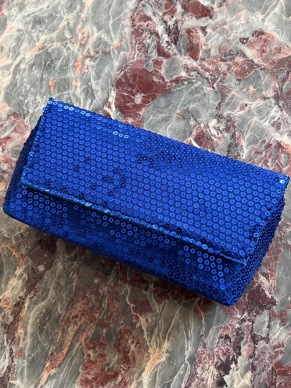 SALE | Royal Blue Sequins XL ROSA (Strap not included)