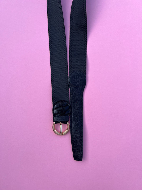 ROSA BELT | Black shiny Belt (77 - 85 cm)