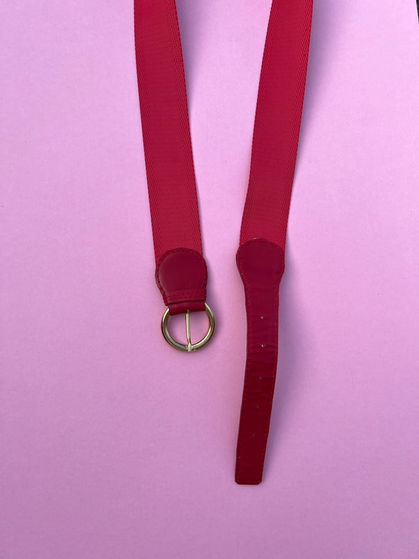 ROSA BELT | Red Belt (80 - 88 cm)