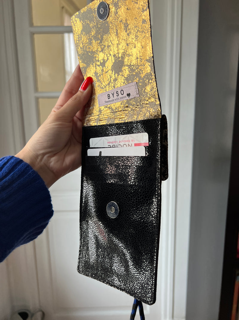 Shiny Rita Phone Case & Card Holder