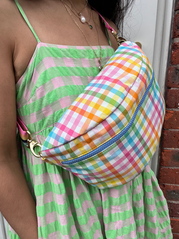 XL Pastel Tartan BySoBumBag