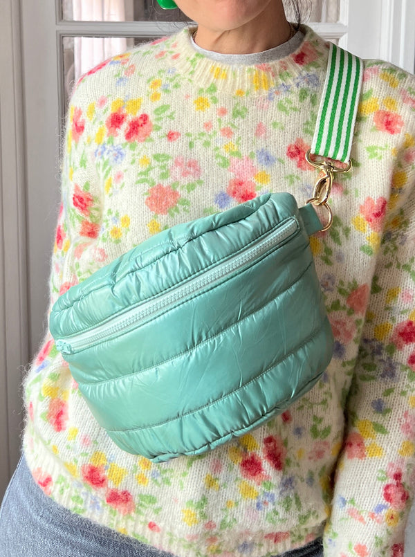 March Chic  | XL Green Puffer BySoBumBag