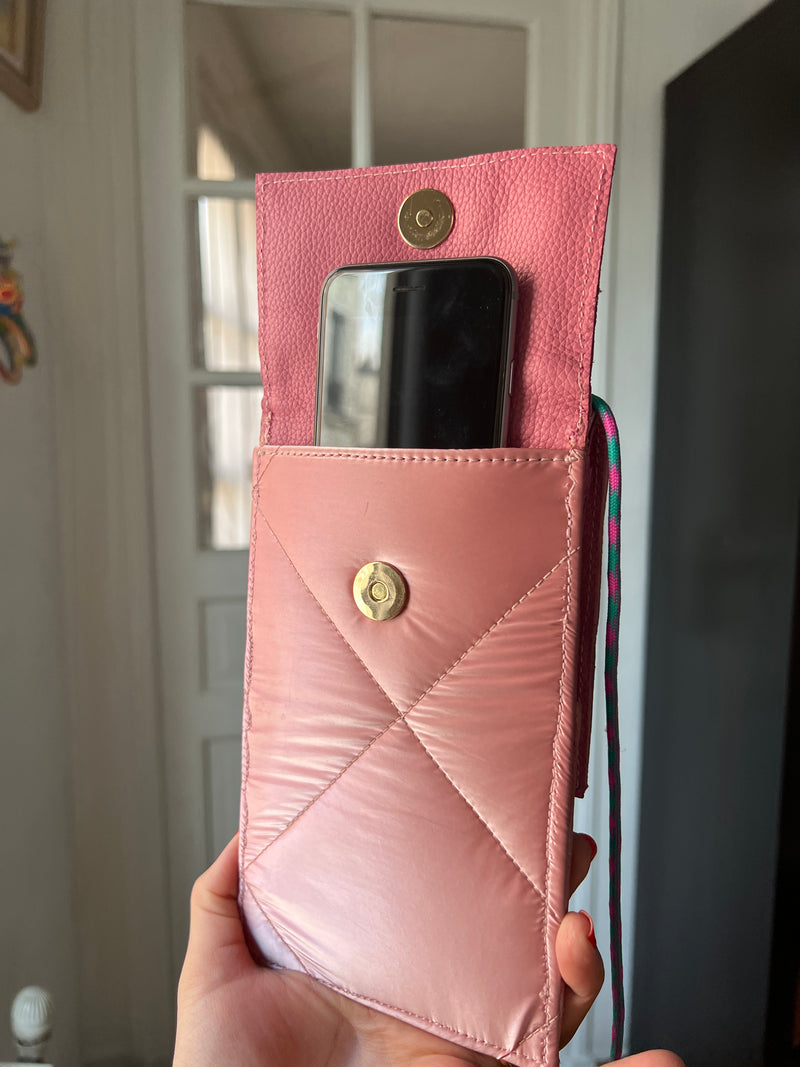 SALE | Pink Puffer Rita Phone Case & Card Holder