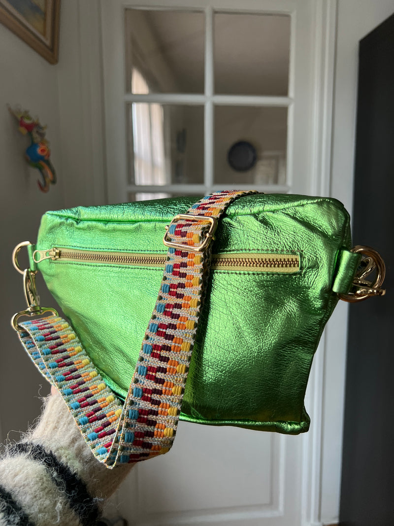 March Chic | XL Metallic Light Green BySoBumBag