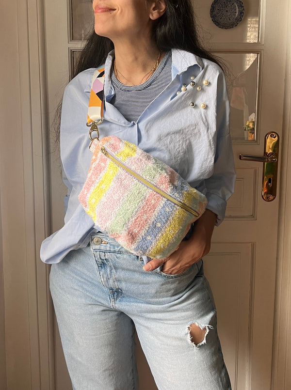 SUMMER | XL Upcycled Pastel Towel BySoBumBag