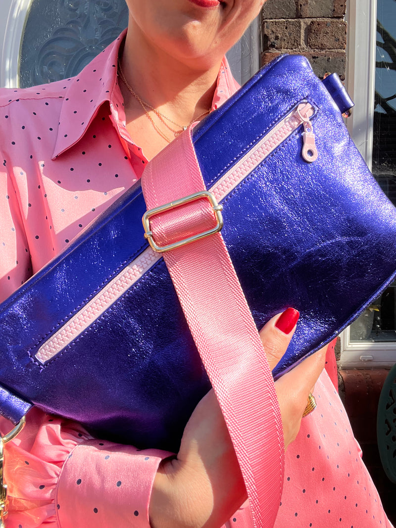 XL Purple & Pink Bum Bag