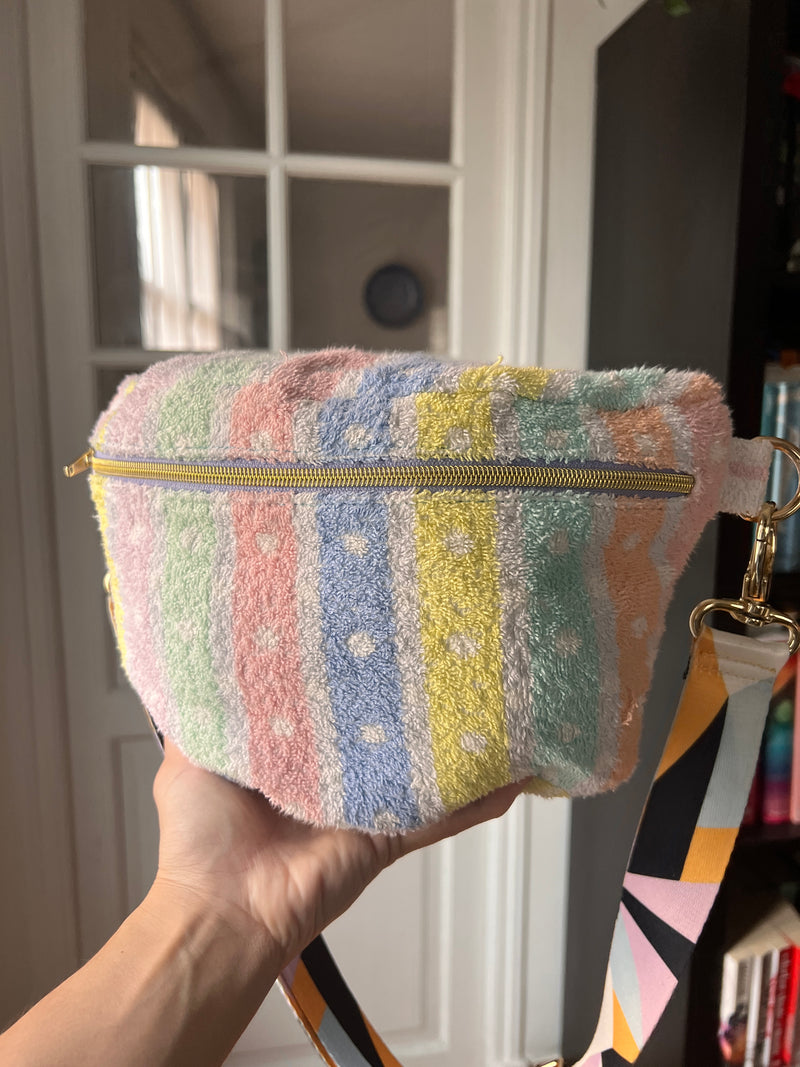 SUMMER | XL Upcycled Pastel Towel BySoBumBag