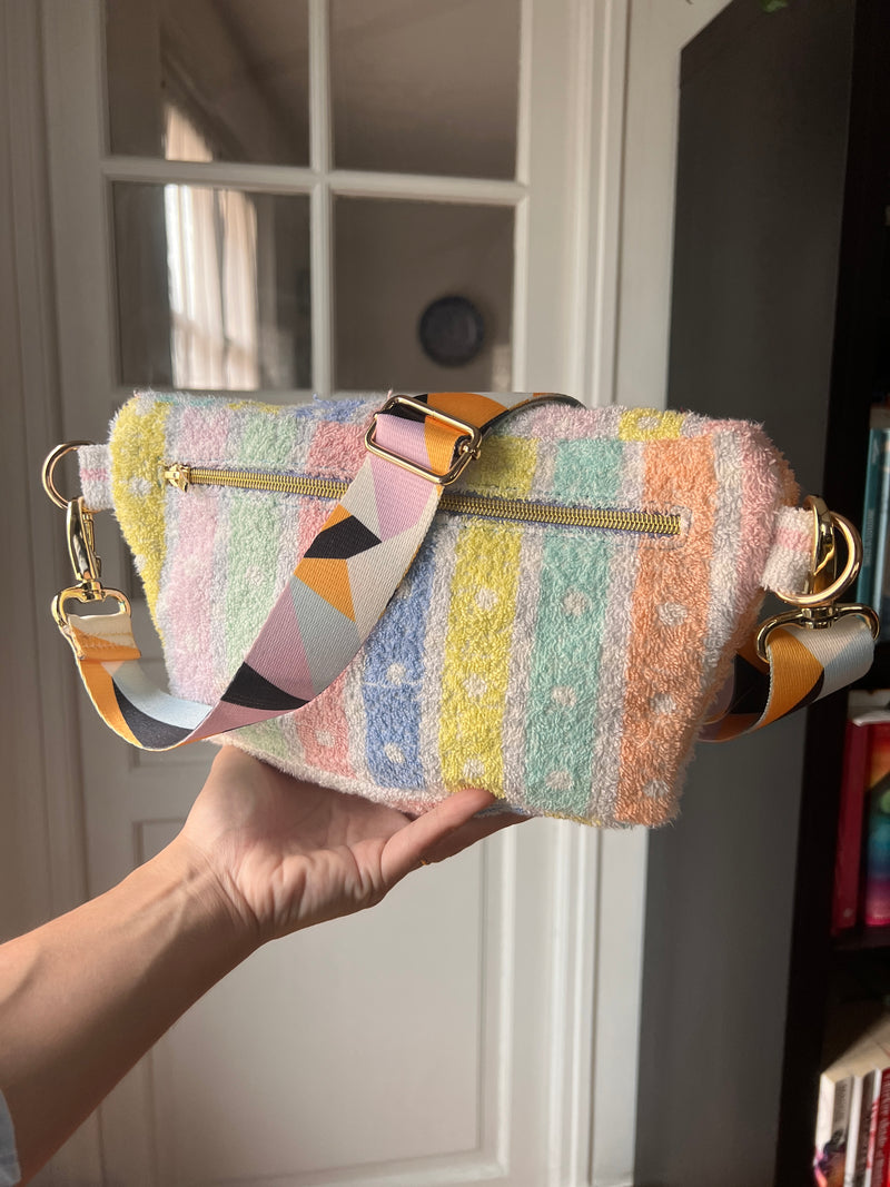 SUMMER | XL Upcycled Pastel Towel BySoBumBag