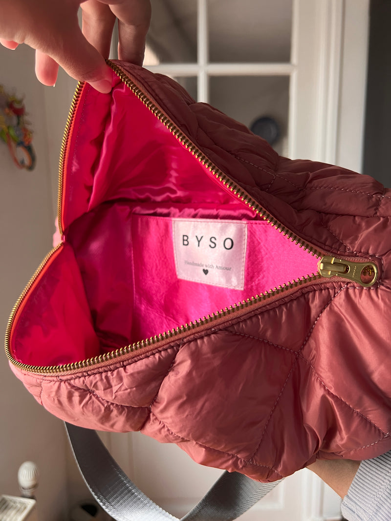 SUMMER | XXL Quilted Pink BySoBumBag *vegan-friendly*