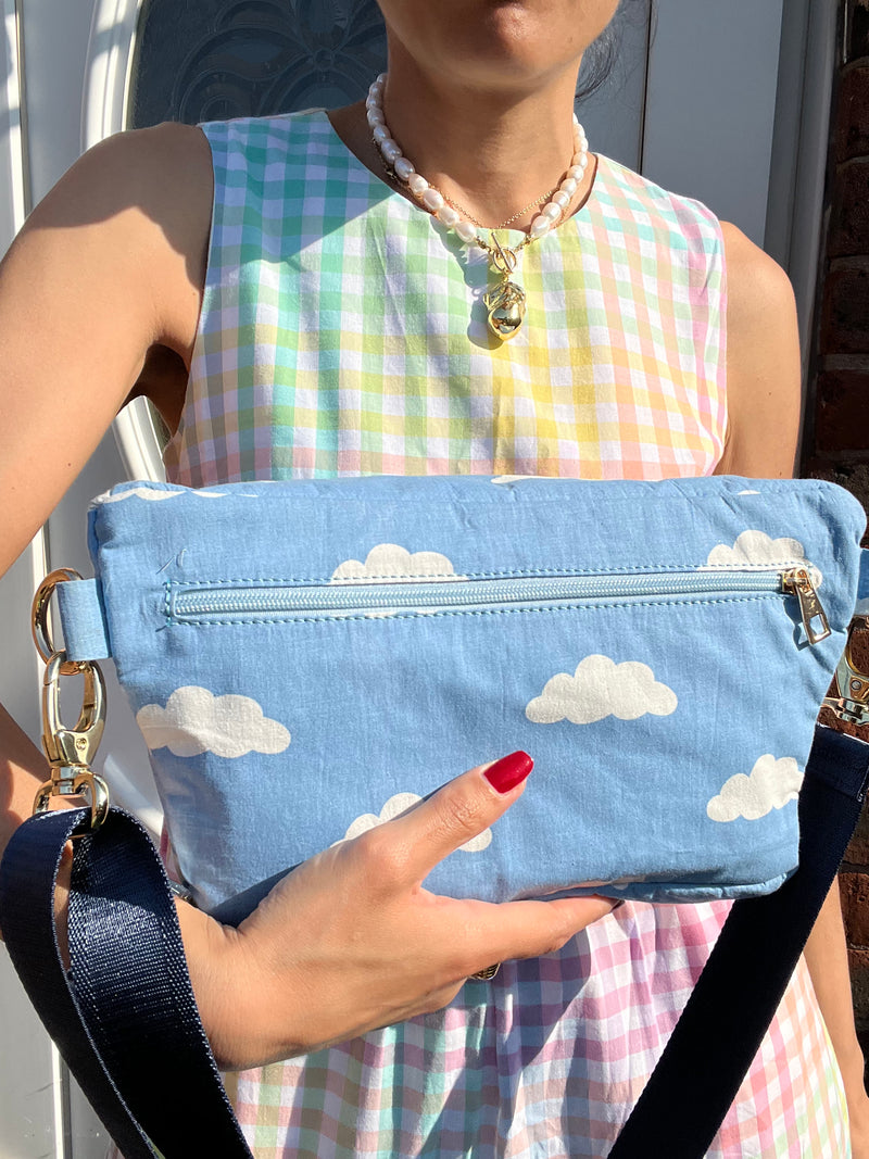 *** UPCYCLED*** XL Clouds BySoBumBag