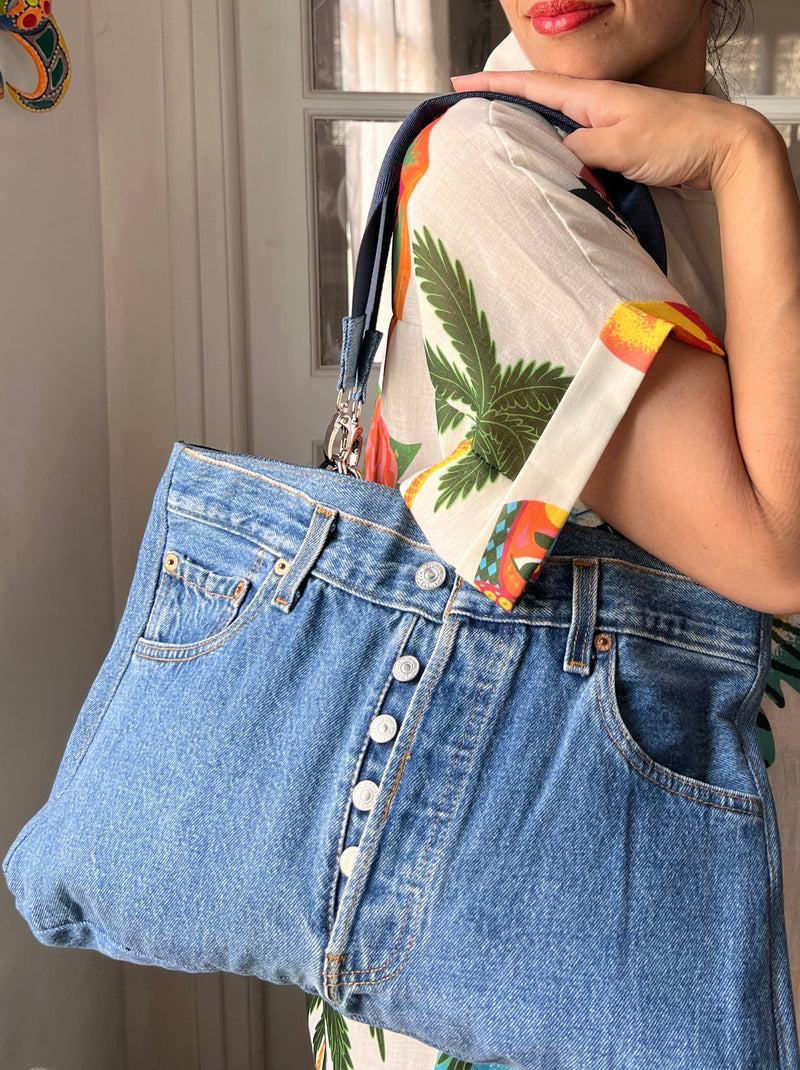 SUMMER | LEVIS JEANS **Upcycled** Tote