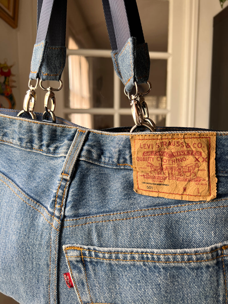 SUMMER | LEVIS JEANS **Upcycled** Tote