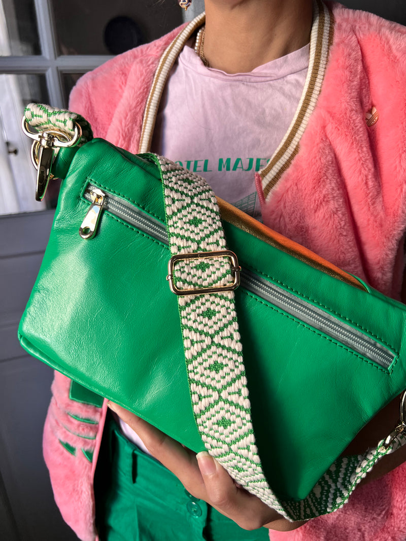 IT'S WINTER TIME | XL Green and Gold BySoBumBag