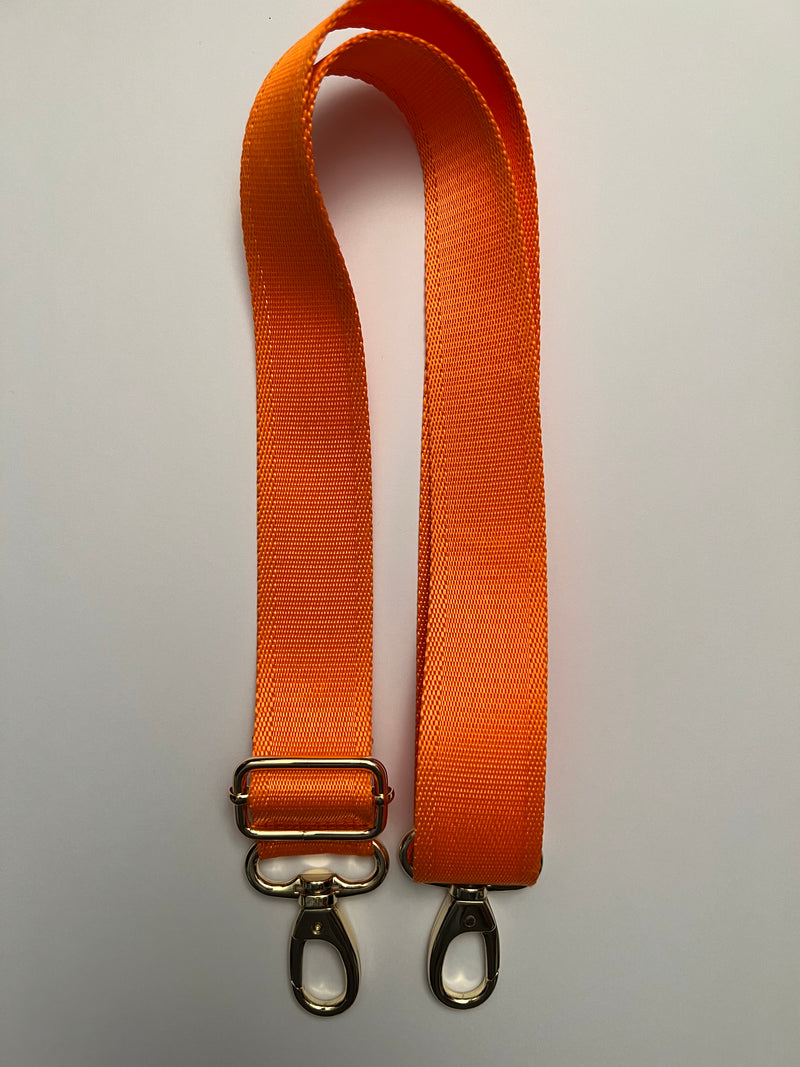 Orange Webbing Strap (longer size strap)