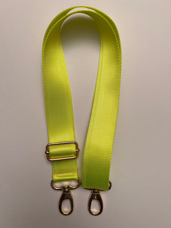 Yellow Fluo Webbing Strap (longer size strap)