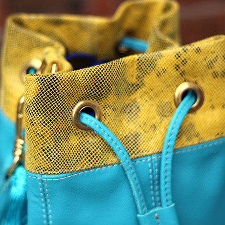 Le Pigalle: Turquoise & Yellow PoP