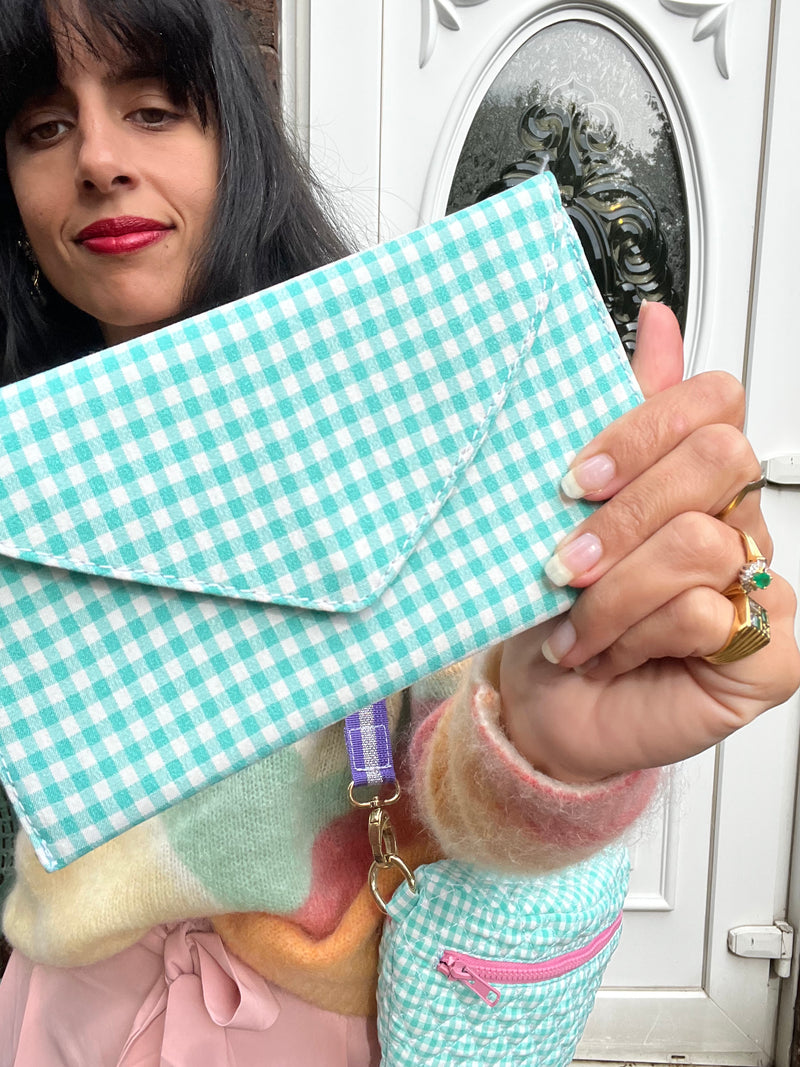 Turquoise 2025 clutch purse