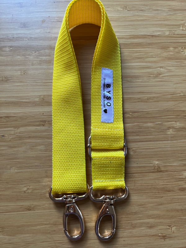 Yellow Webbing Strap