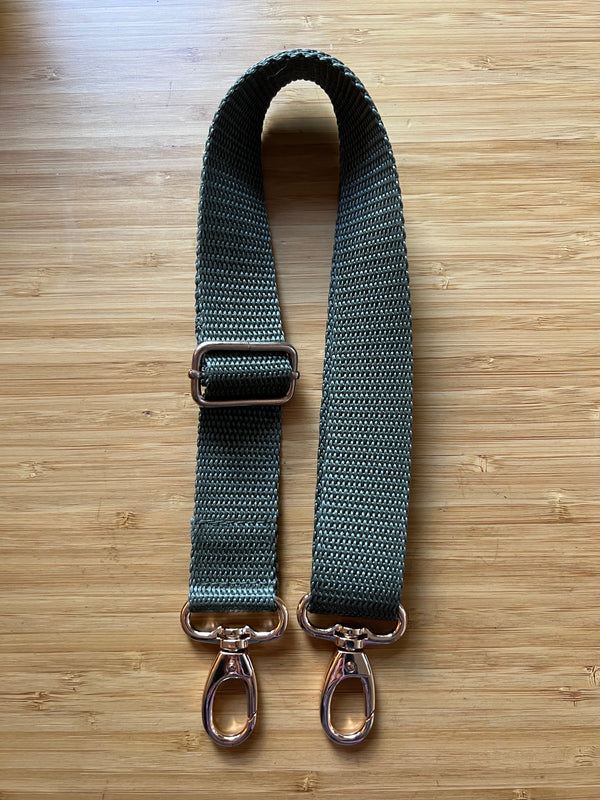 Grey-Green Webbing Strap