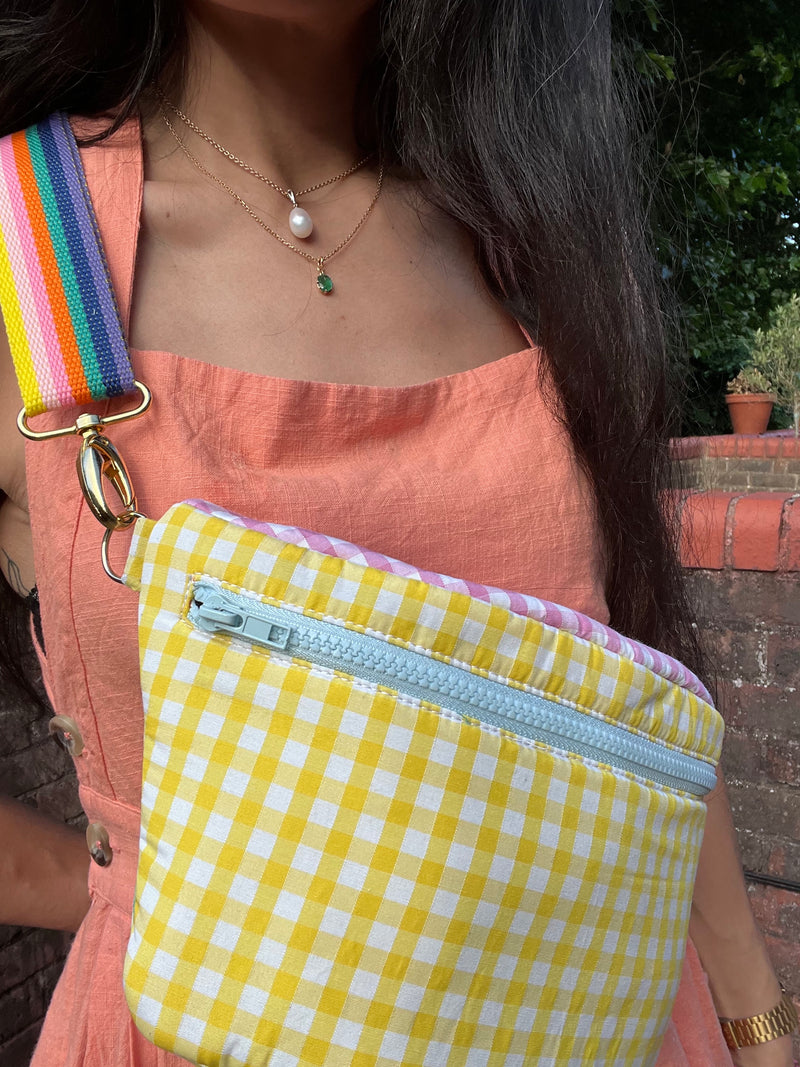 Yellow Gingham BySoBumBag