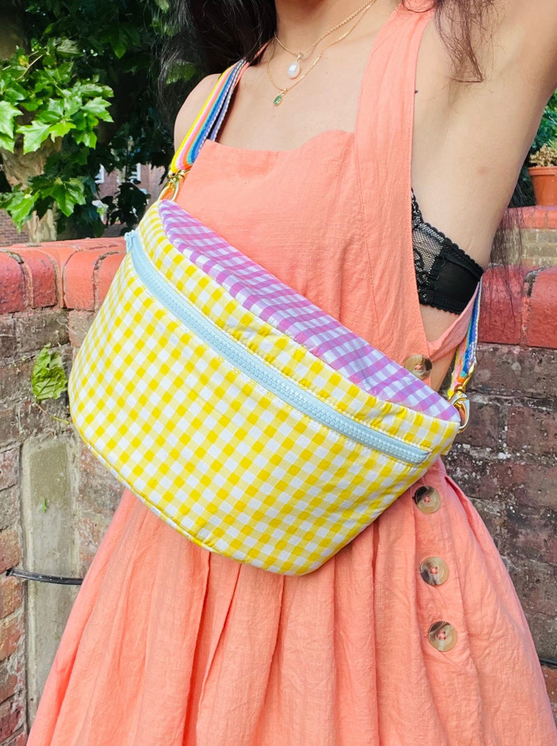 Yellow Gingham BySoBumBag