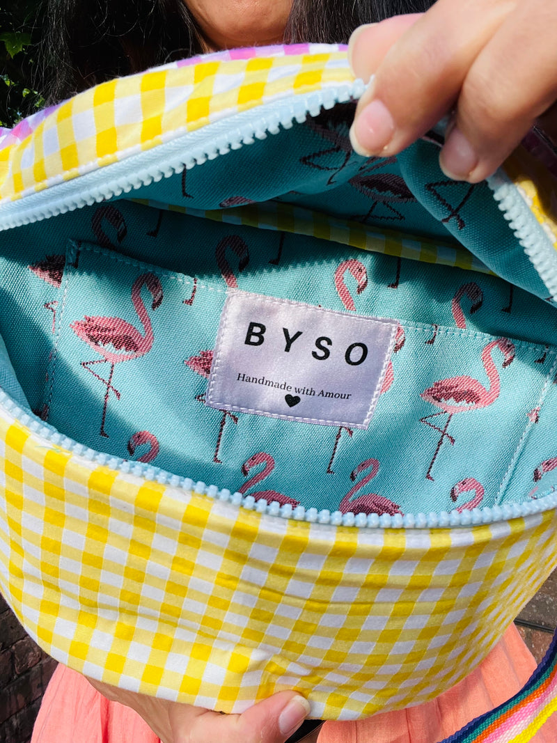 Yellow Gingham BySoBumBag