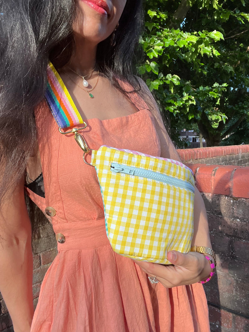 Yellow Gingham BySoBumBag