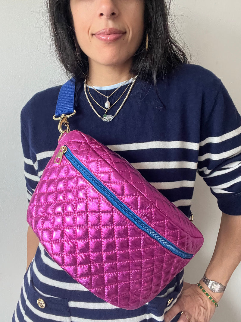 Quilted Fushia BySoBumBag