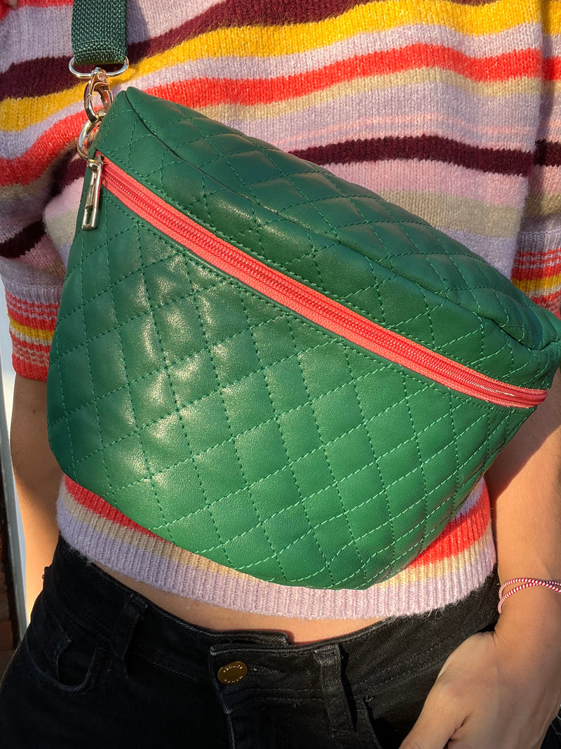 Quilted Green BysoBumBag