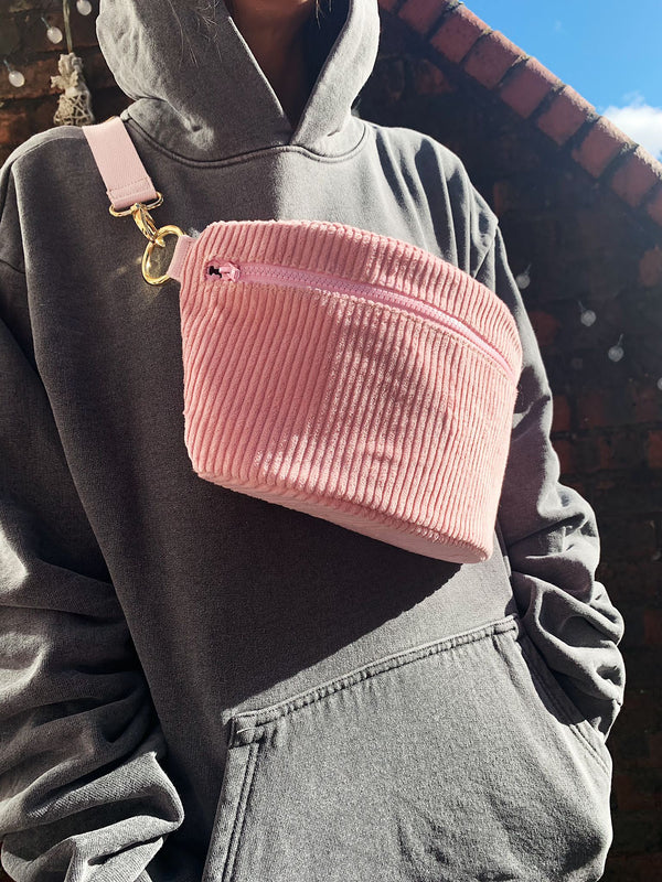 Corduroy Pink BySoBumBag