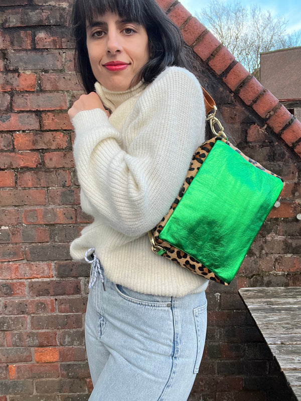 Green pop & Leopard Frida