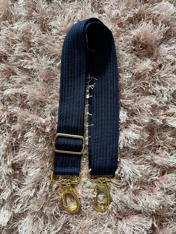 Dark Blue Webbing Strap