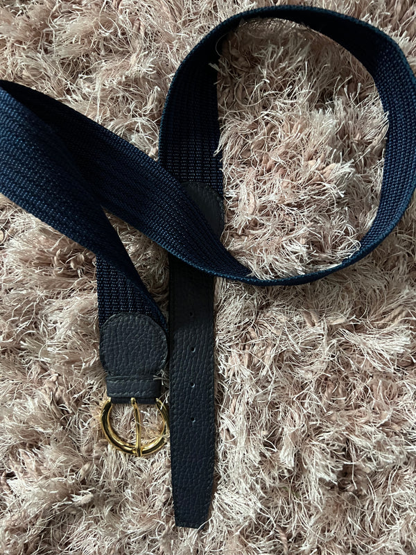 ROSA BELT | Bark blue Belt (80 - 88 cm)