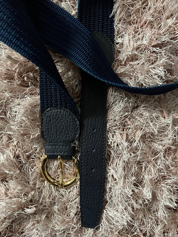 ROSA BELT | Bark blue Belt (80 - 88 cm)