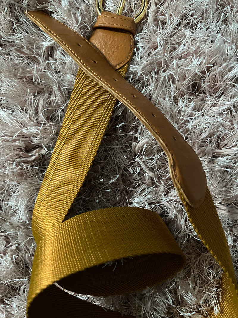 ROSA BELT | Shiny Brown Belt (74 - 84 cm)