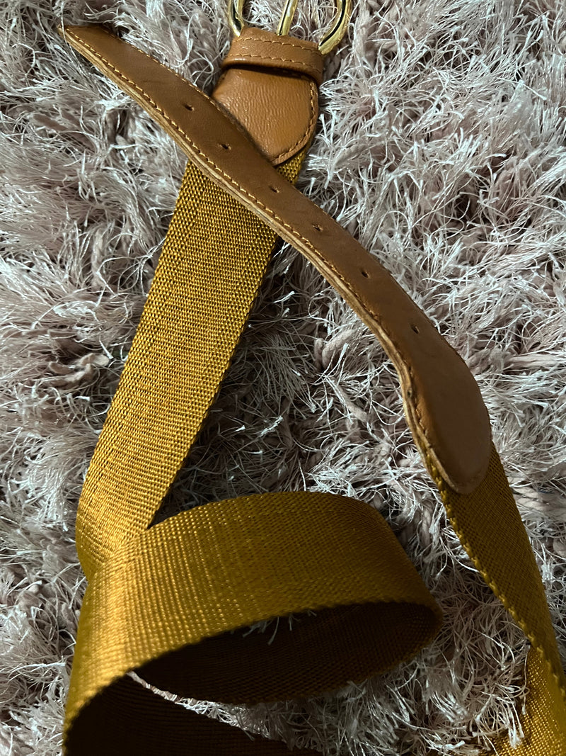 ROSA BELT | Shiny Brown Belt (80 - 88 cm)